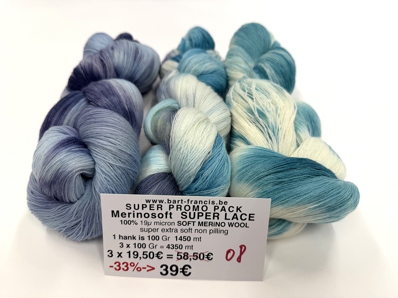 merinosoft super lace  promo 2+1free   = - 33%