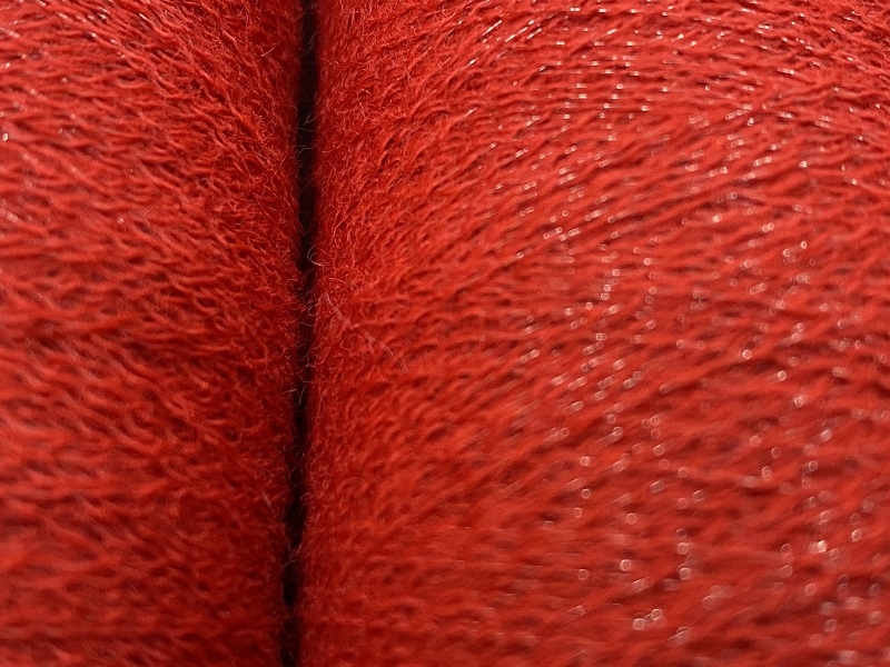 merinoX Fine thread for E-TEXTILES and fun textile RED