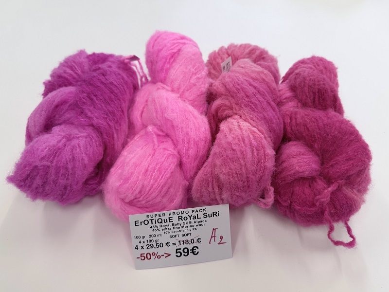 POROMOPACK Erotique Royale Suri  -50%   4x100gram