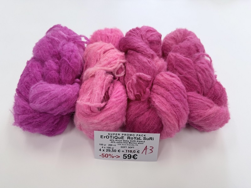 POROMOPACK Erotique Royale Suri  -50%   4x100gram