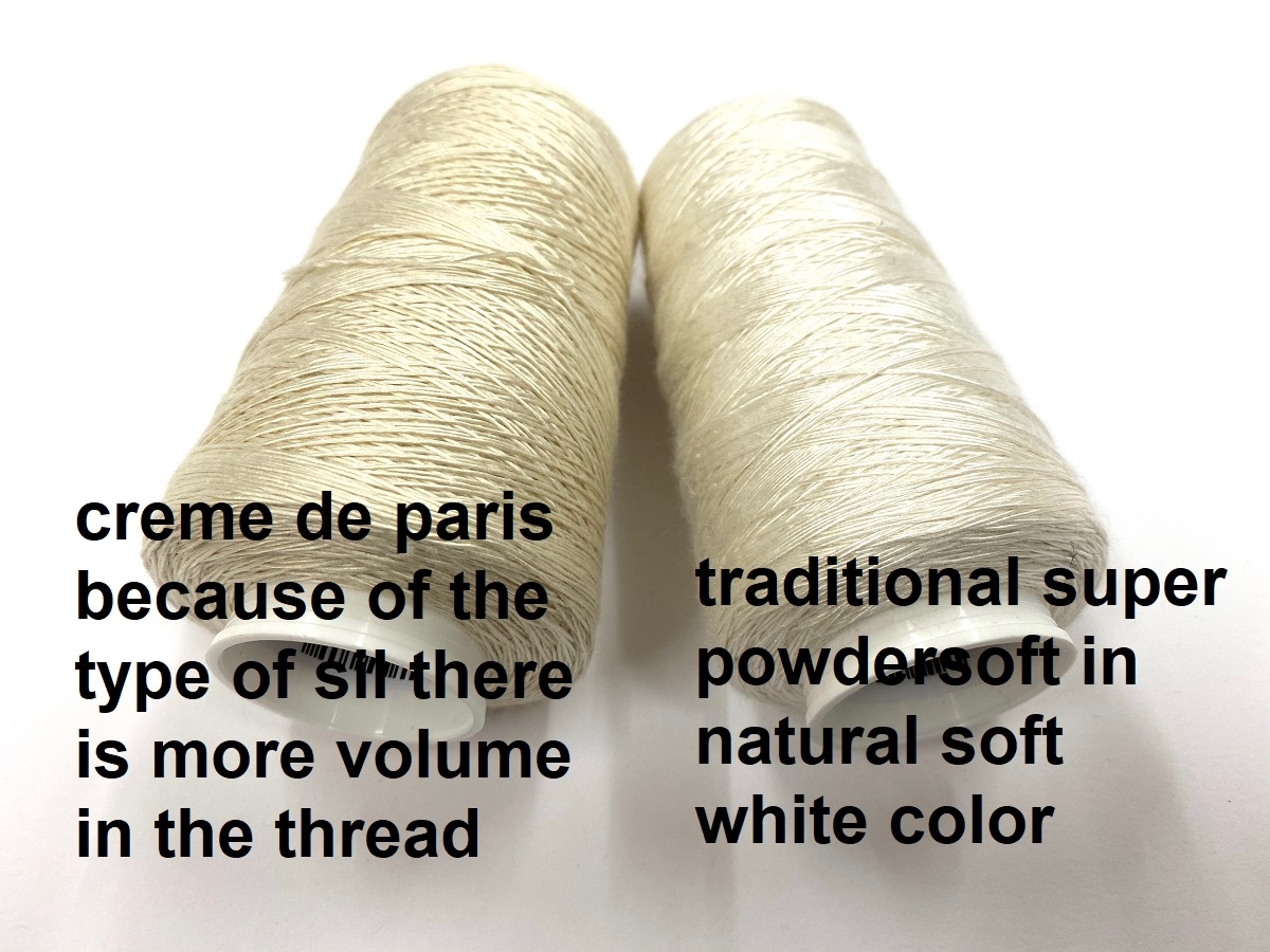powdersoft silk  special color blanc de paris/creme de paris color beaujolais