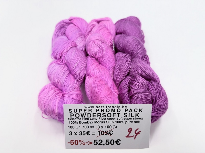 Powdersoft silk  PROMO -50% reduction promo