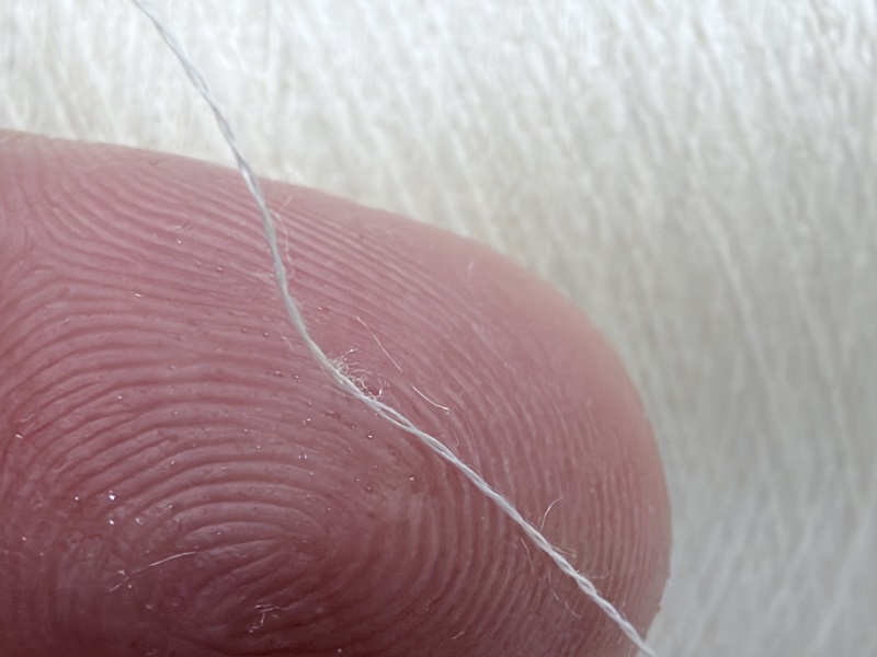 promo pure silk calibration test info see photos  38000meter  350gram