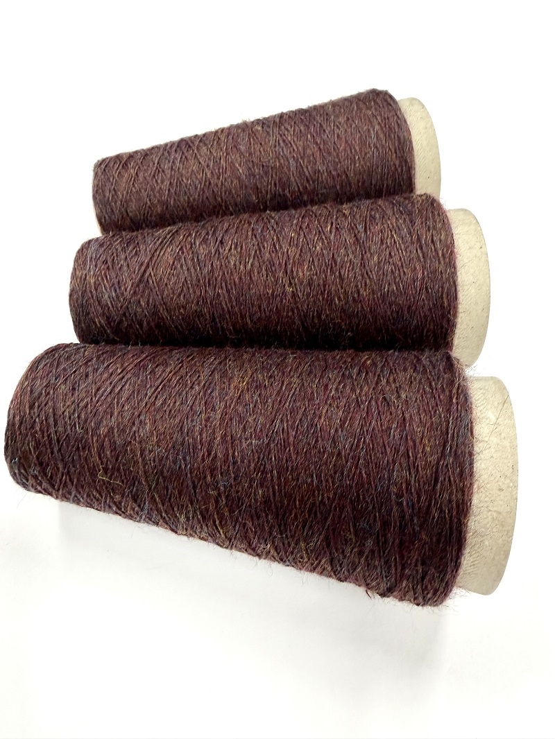 pure bio natural colored wool  no chemicals no rubish used  color berries bordeaux