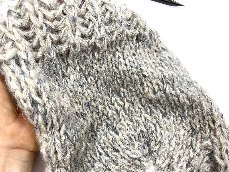 pure eco alpaca fluffy  color soft grey