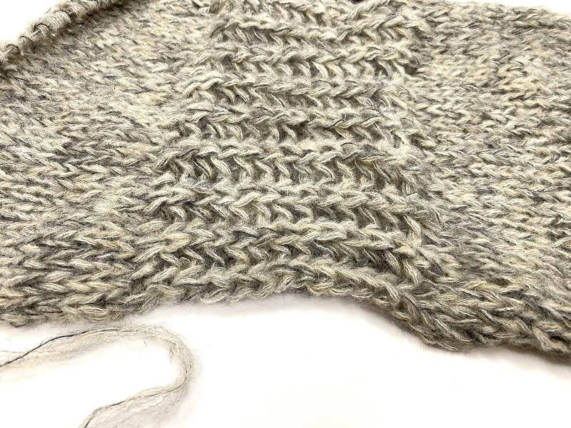 pure eco alpaca fluffy  colored CHAMPAGNE ECRU