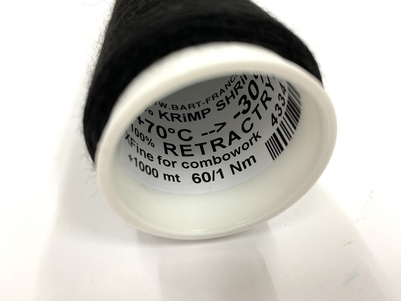 RETRACTRYL Shrinking  30% retraction after 60°C  Color BLACK