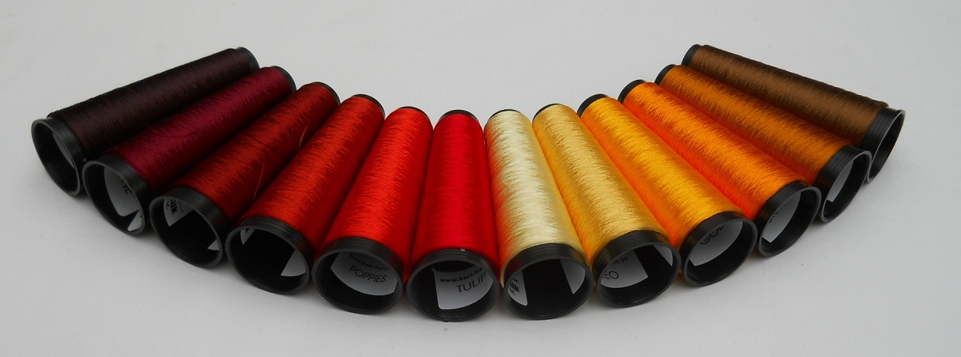 Red colorcombination for Petra Tschanter's patern
