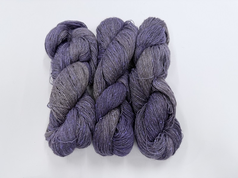 silk qiviut melange of 14 to 16 micron qiviut 700met special edition color iris print