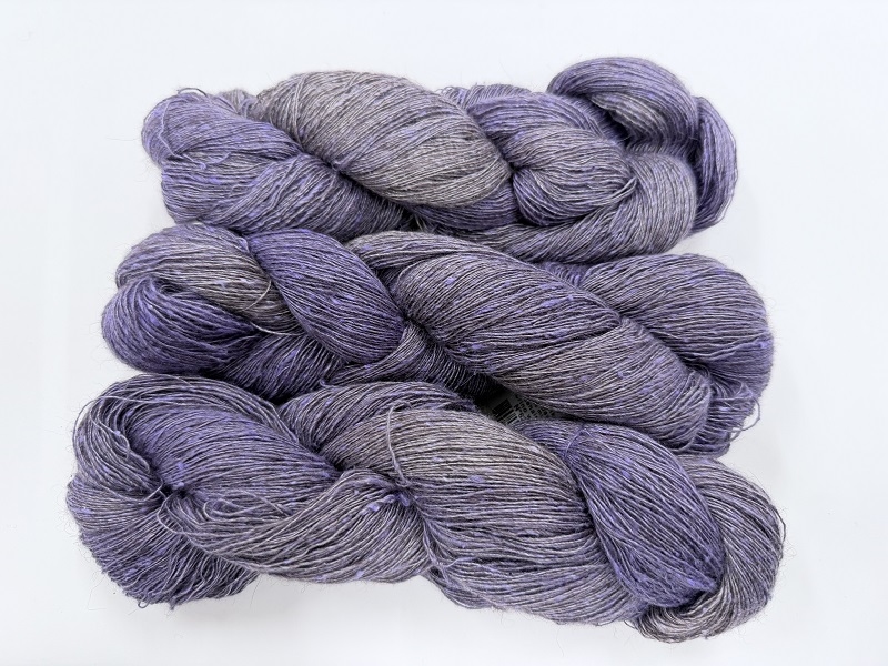 silk qiviut melange of 14 to 16 micron qiviut 700met special edition color iris print