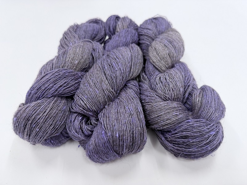silk qiviut melange of 14 to 16 micron qiviut 700met special edition color iris print