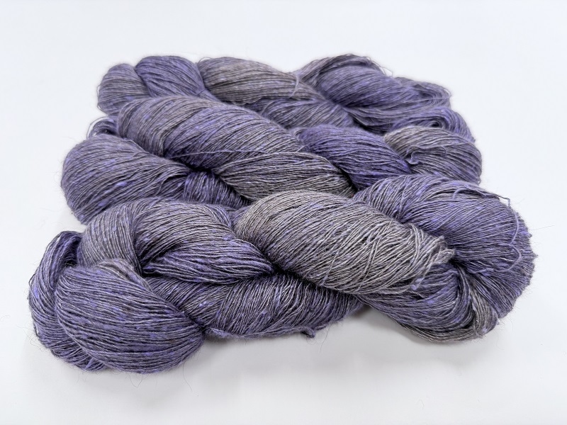 silk qiviut melange of 14 to 16 micron qiviut 700met special edition color iris print