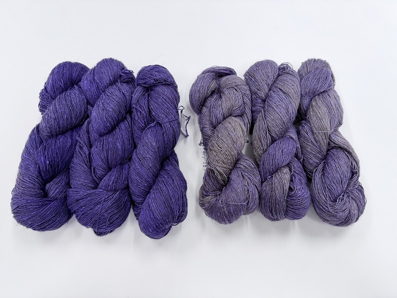 silk qiviut melange of 14 to 16 micron qiviut 700met special edition color iris print