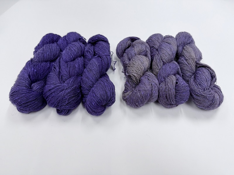 silk qiviut melange of 14 to 16 micron qiviut 700met special edition color iris print