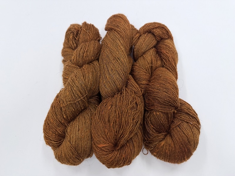 silk qiviut melange of 14 to 16 micron qiviut 700met special edition color medium ecureuil