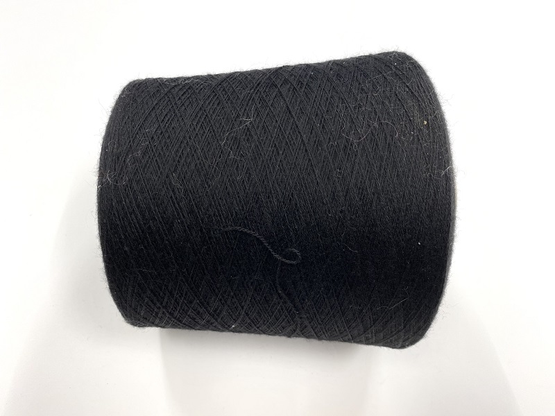 spanish merino  test spin and test color 30/2Nm  SUPER PROMO  color BLACK