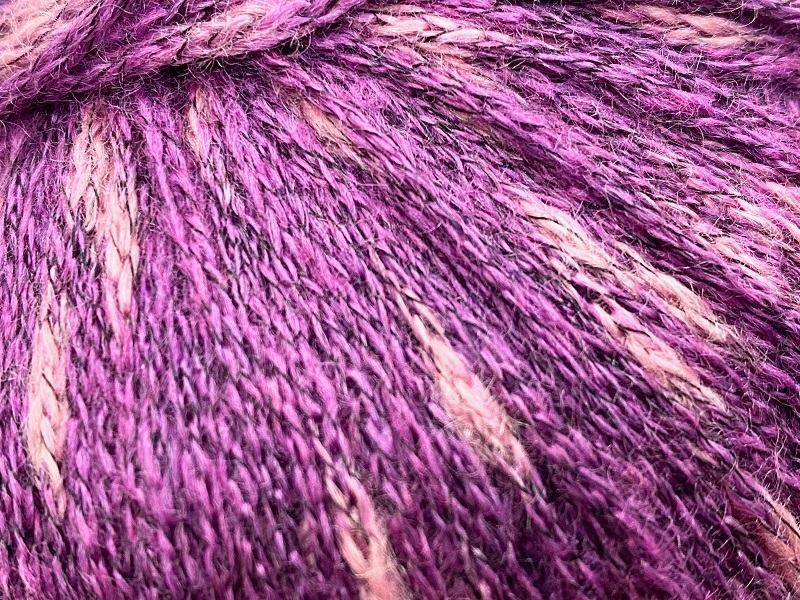 Tricotine de Cashmere de Luxe floral