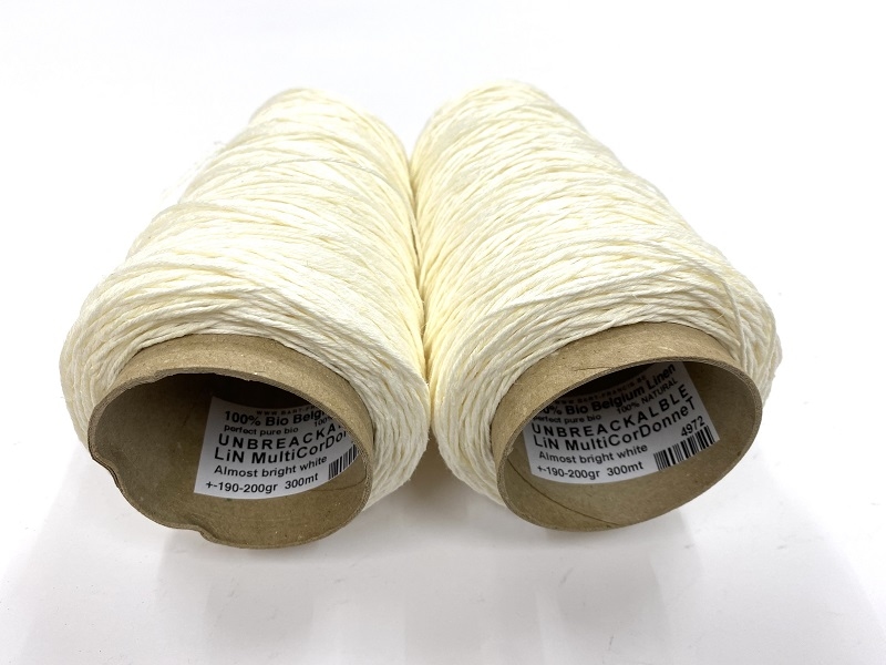 unbreackable lin multicordonnet ALMOST bright white