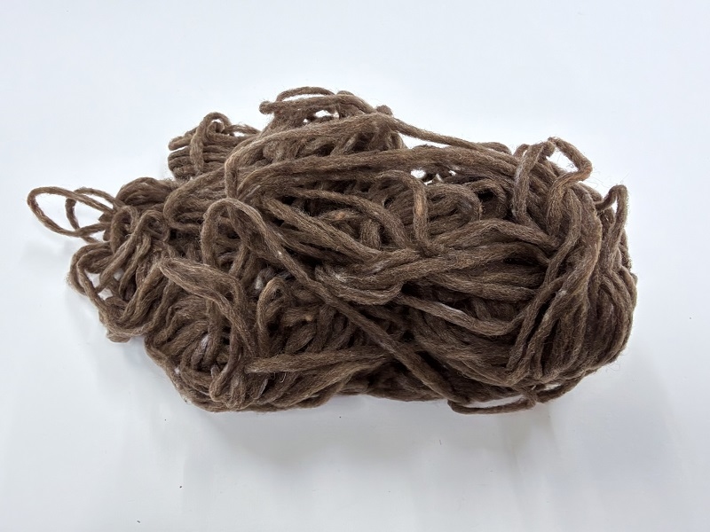 fibers i used to be a pullover teddybear brown
