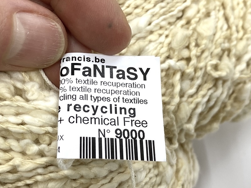 viscocotofantasy   100% from recuperation of textile waste